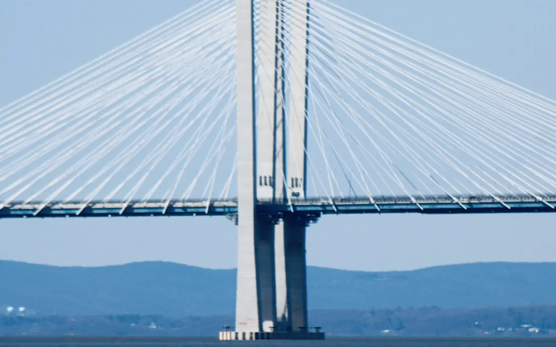 The Governor Mario M. Cuomo Bridge over the Hudson River